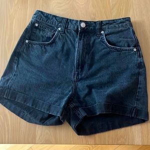 Black Denim jeans shorts